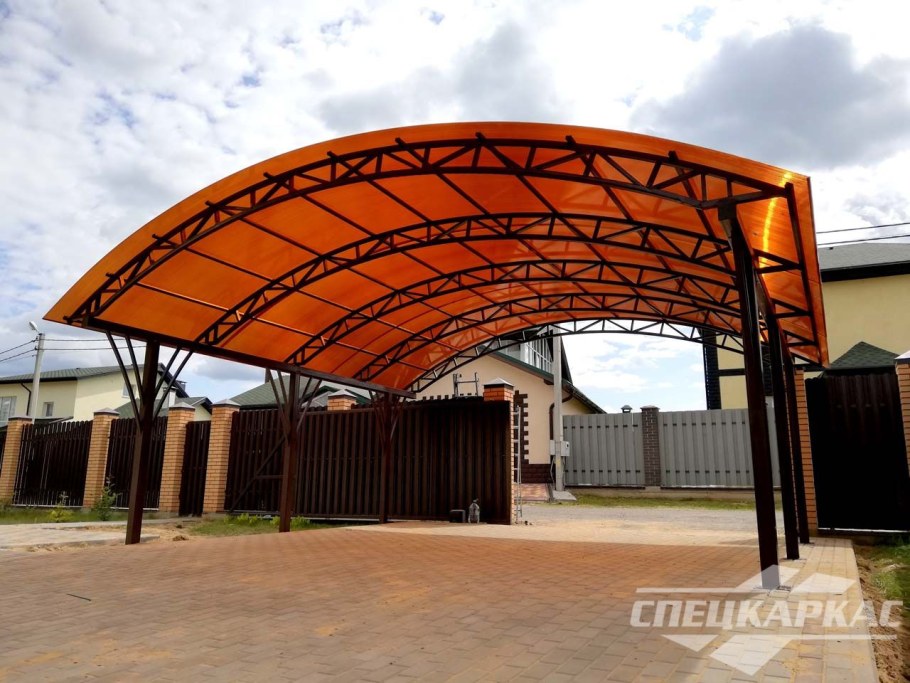 Навес поликарбонат