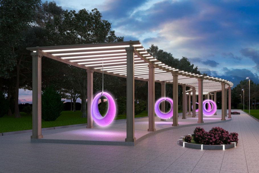 Перголы малая архитектура