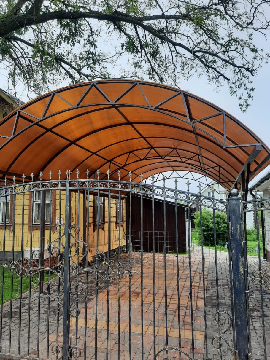 Арочный навес