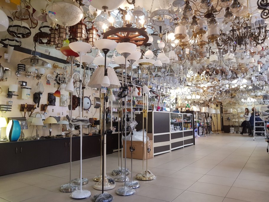 Магазин света в Симферополе на проспекте Победы