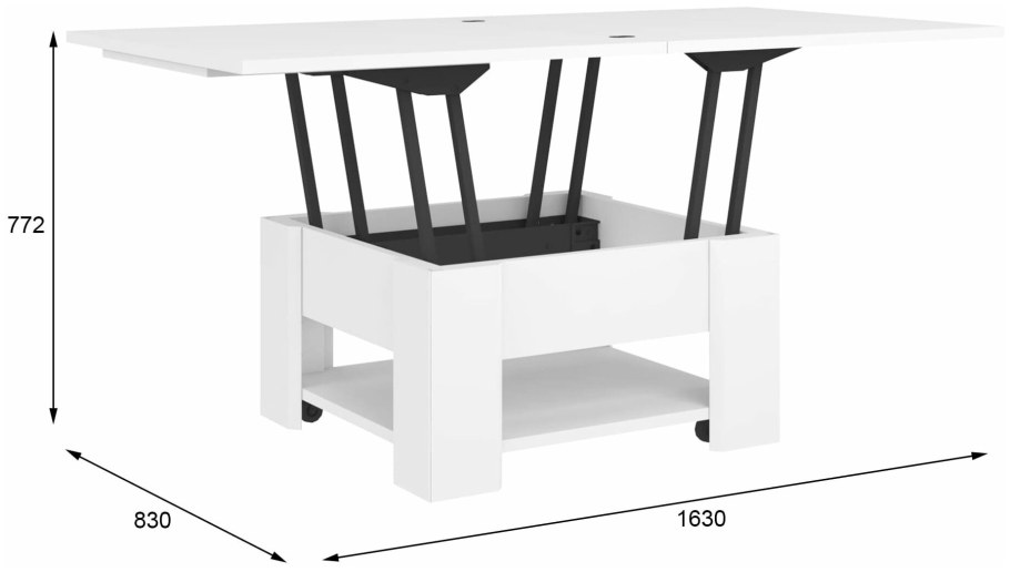 Стол трансформер Lazurit