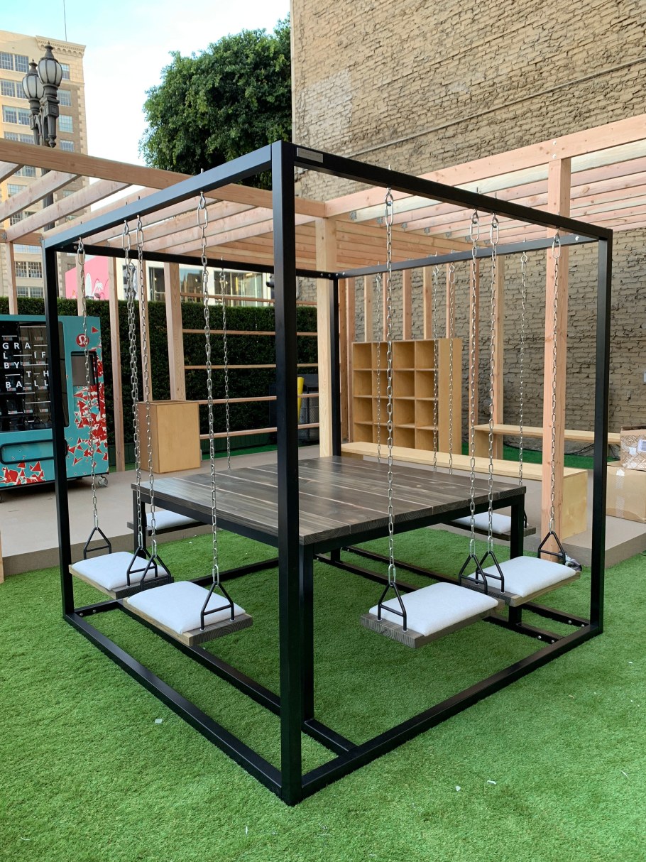 Беседка из металла