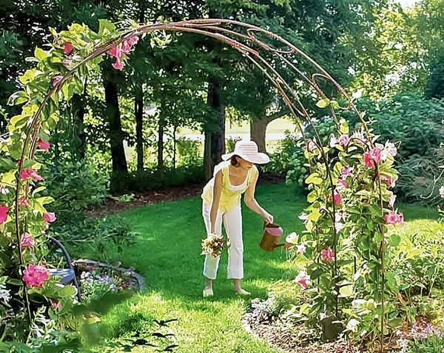 Арка в саду