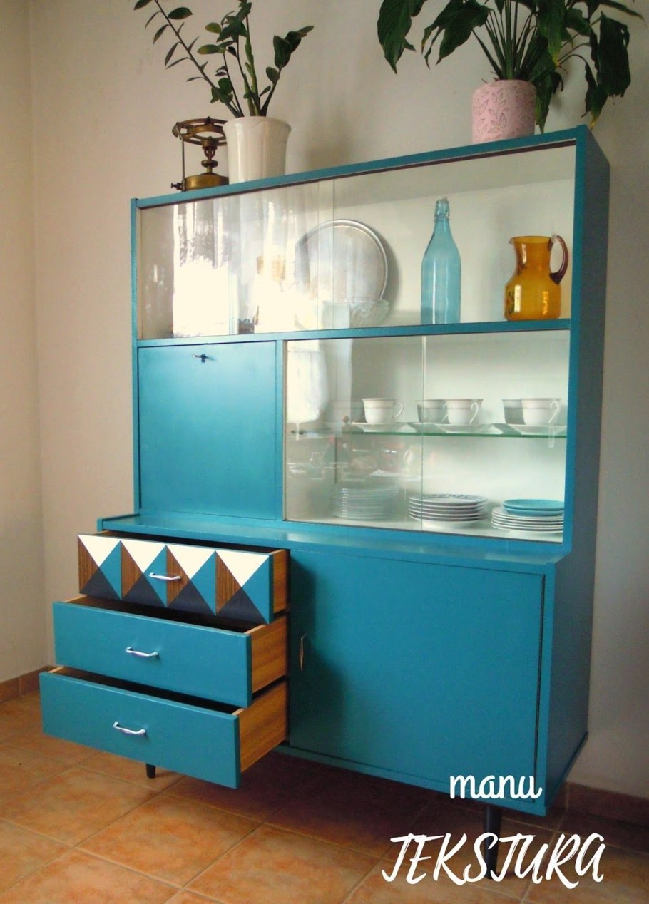 Перекраска советского серванта