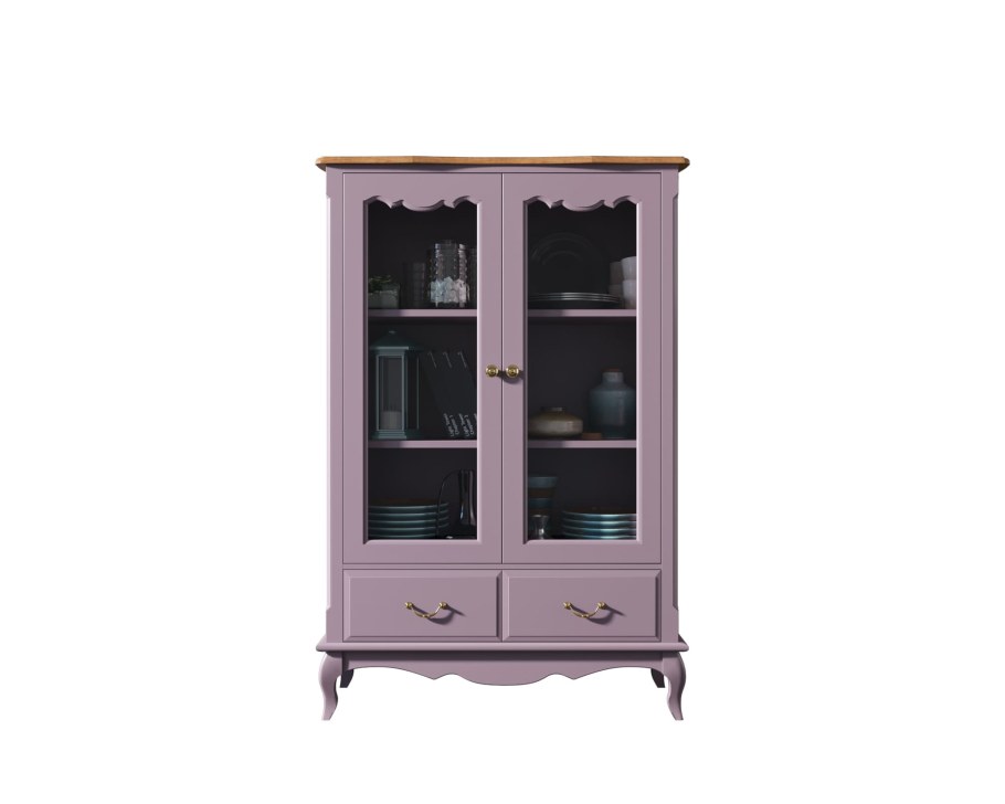 Шкаф для посуды низкий c ящиками Леонтина st9355/2, Этажерка