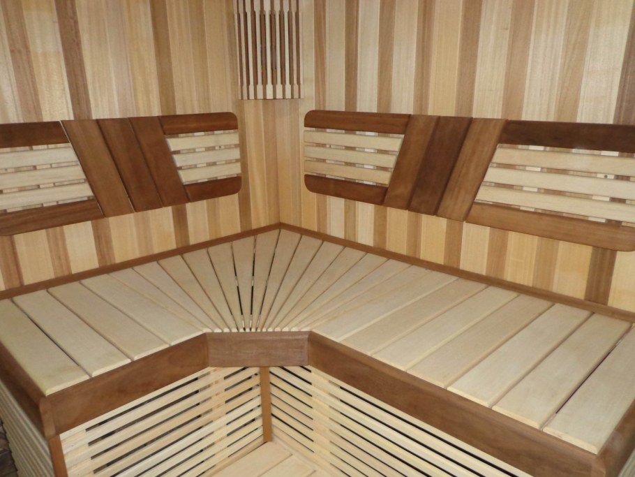 Полок комбинированный липа а 1,8х0,64м банный эксперт (Зебра)