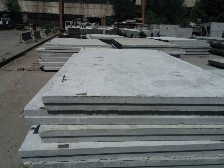 Плиты канальные железобетонные п6-i