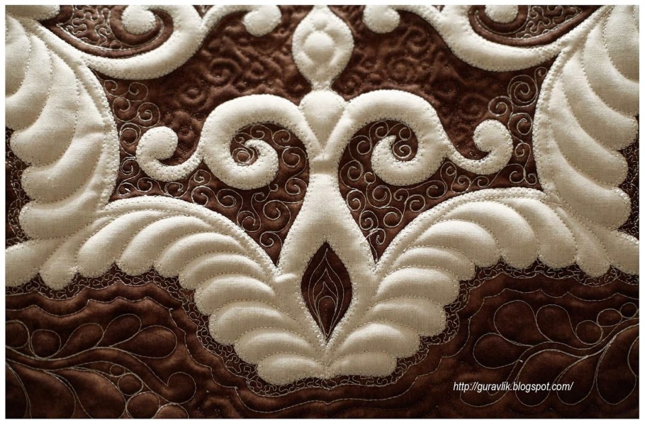 Вышивка шадоу-трапунто