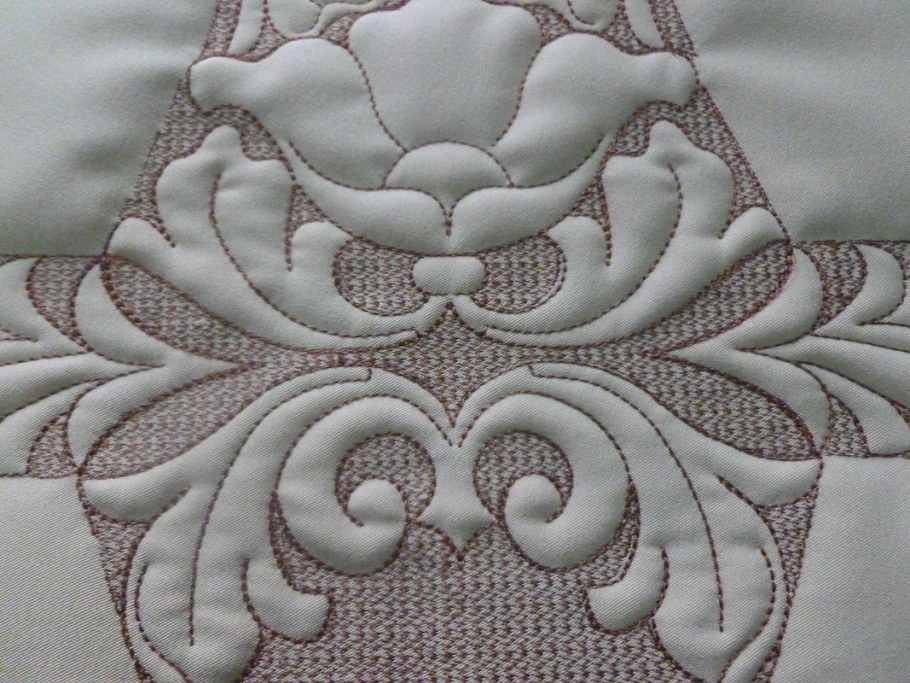 Пальметта трапунто