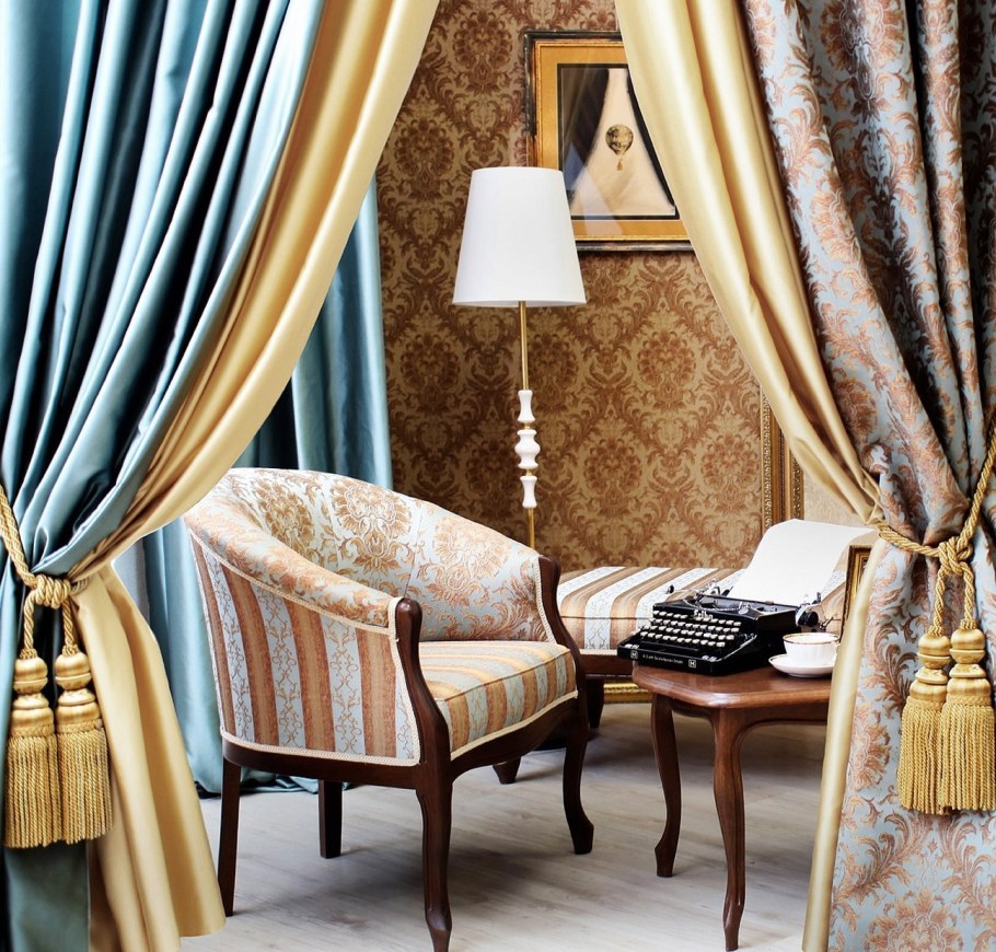 Шторы Эспокада в интерьере