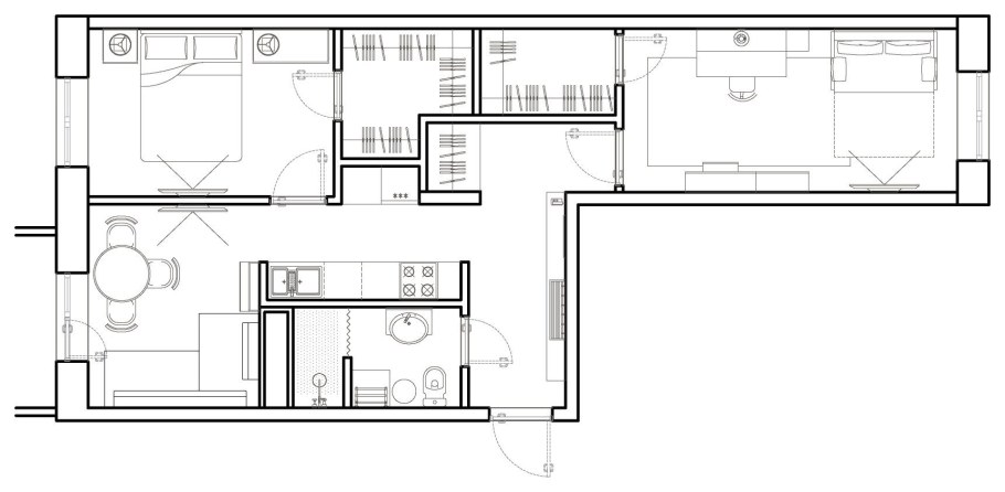 Хрущевка трешка распашонка планировка