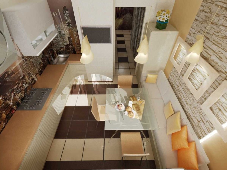 Дизайн двушки распошной