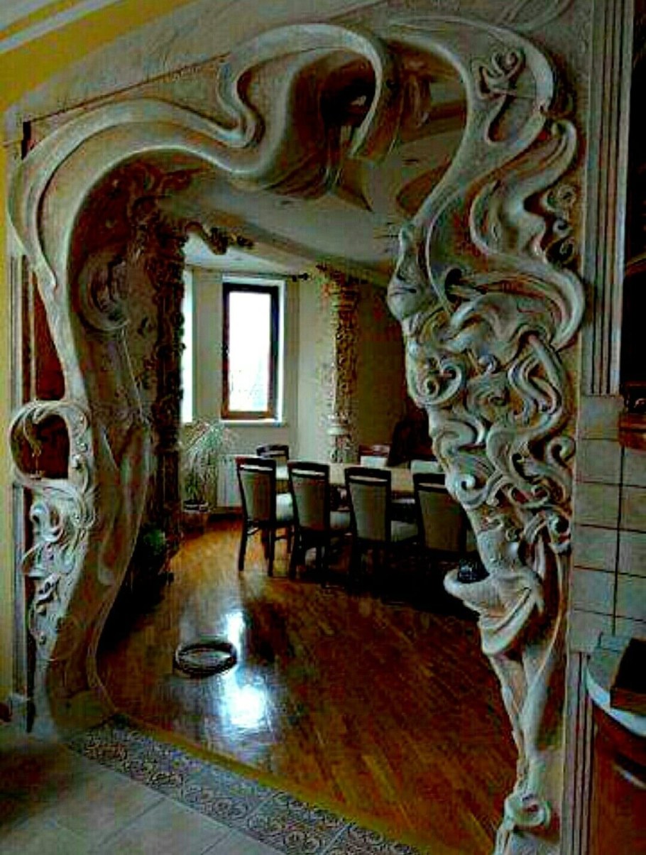 Красивые арки из гипса