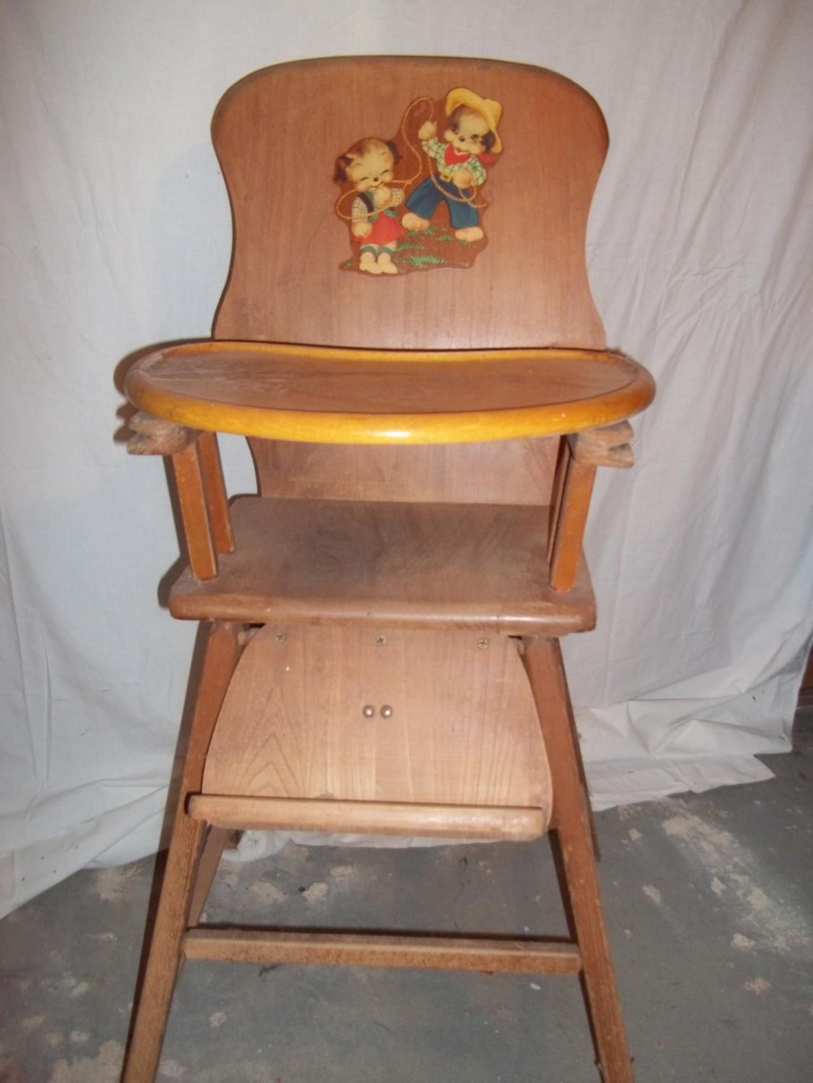 Детский винтажный стул