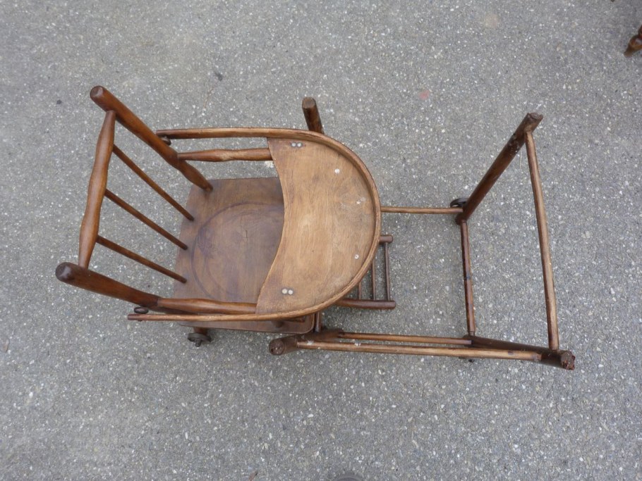 Антикварный складной стул Советский