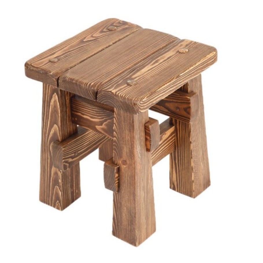 Табуретка деревянная