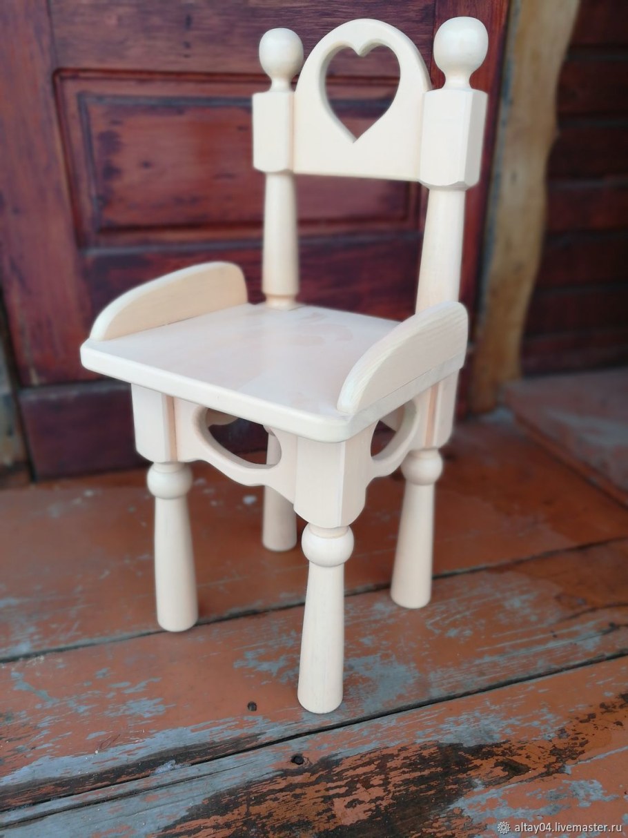 Детские стулья из массива