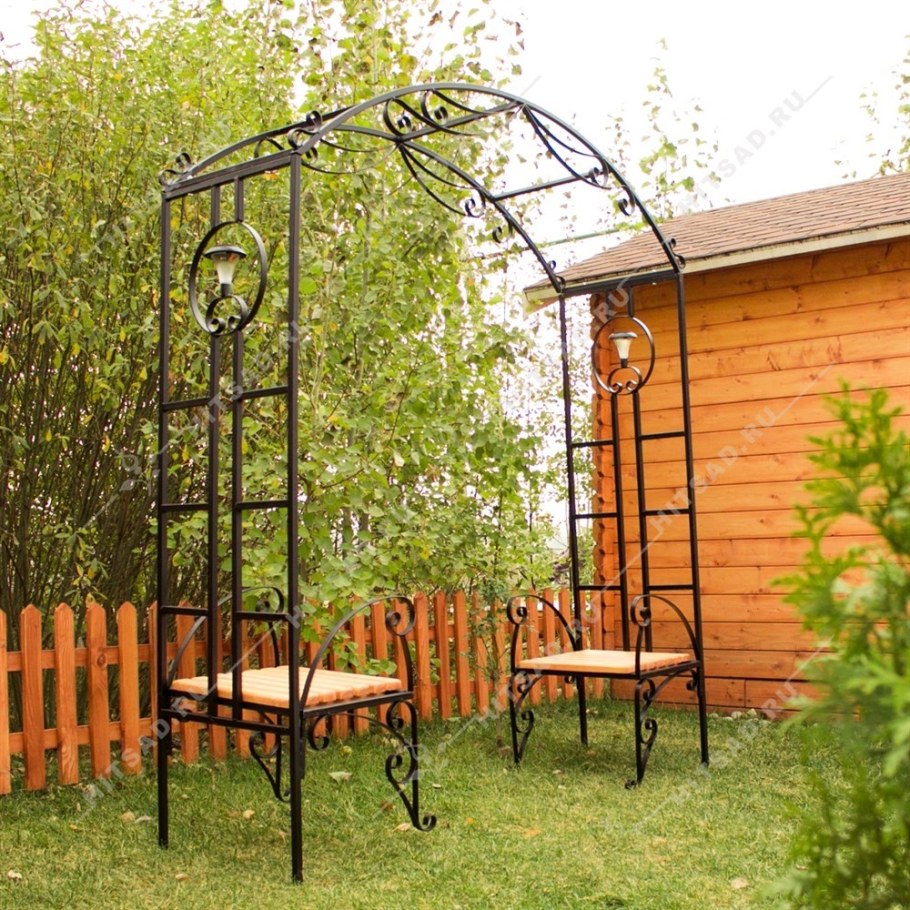 Арка Садовая кованая