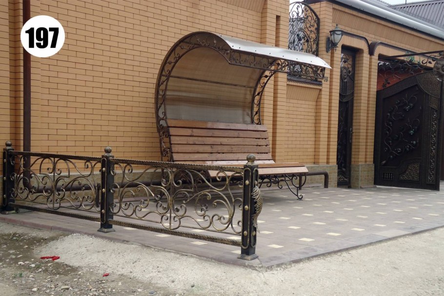 Кованые изделия для двора