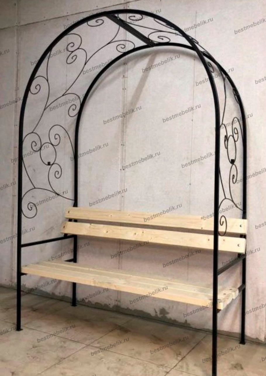 Скамья Садовая с аркой "Эльма"