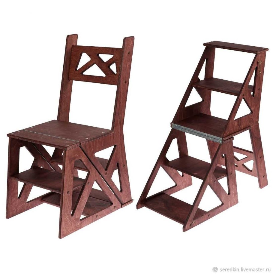 Стул стремянка из фанеры