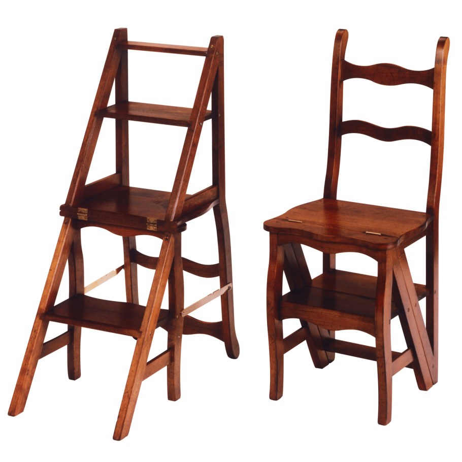 Антикварный стул-стремянка