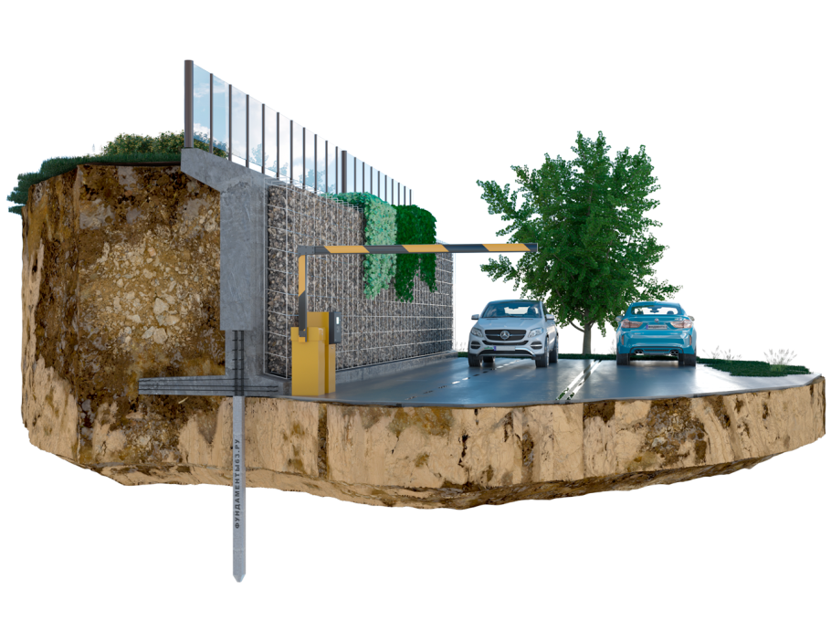 Подпорная стенка Таврида