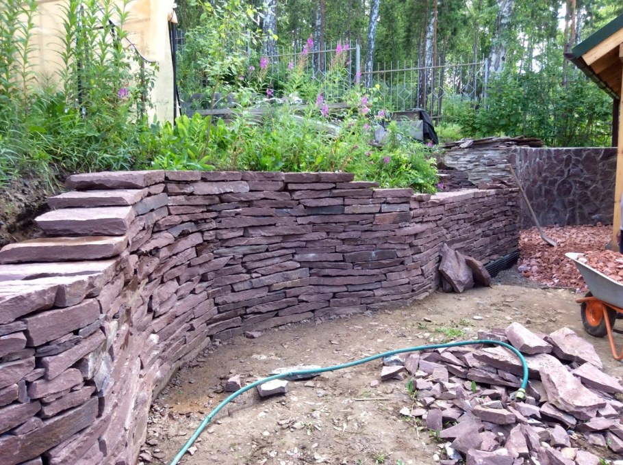 Подпорная стенка Брусянский камень