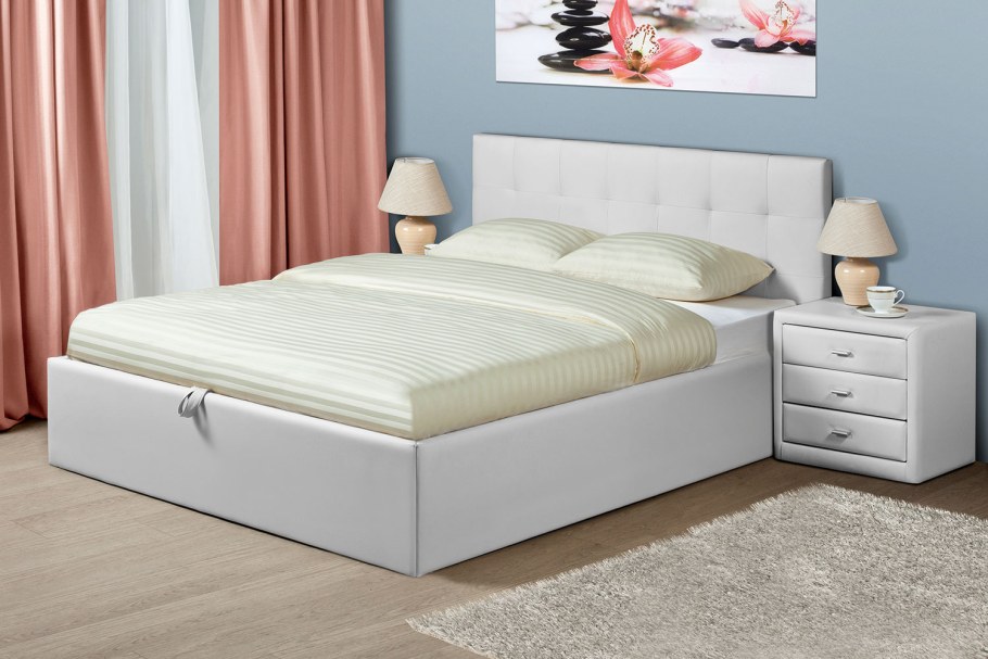 Кровать 160х200 Hoff экокожа