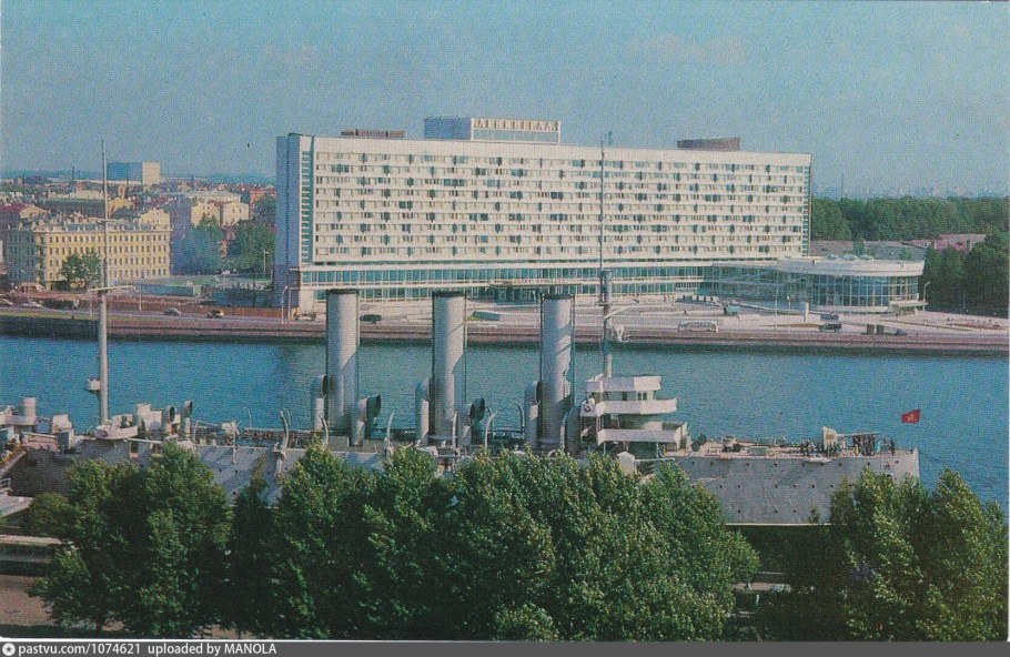 Гостиница Ленинград 1970х Махачкала