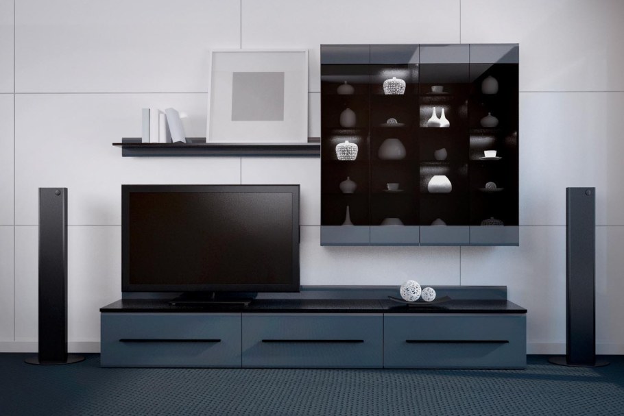 Стенка Милан модульная венге