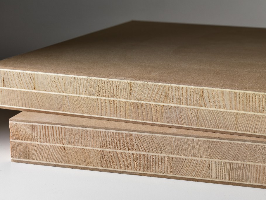 Столярная плита шпонированная 40 мм