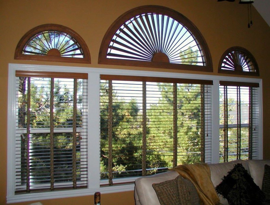 Жалюзи на арочные окна