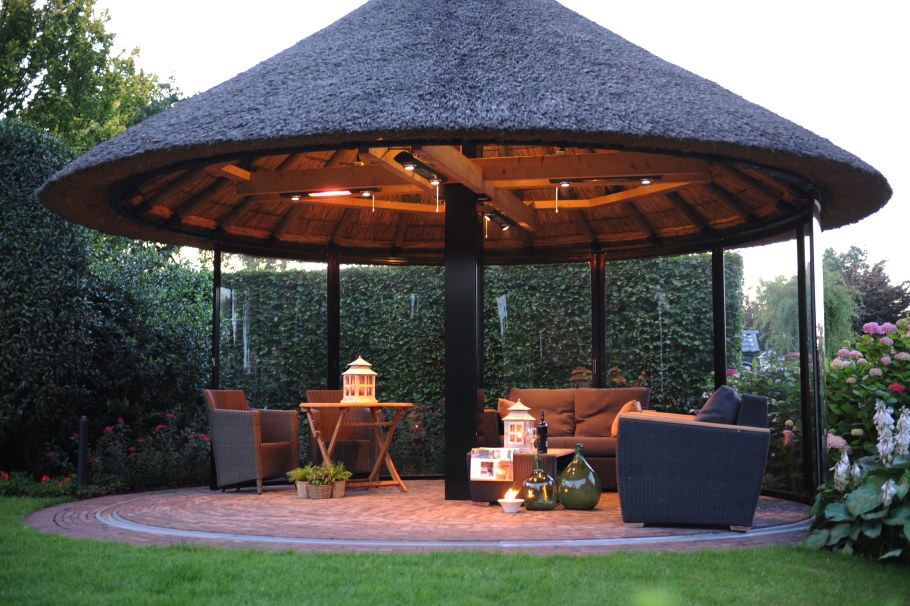 Беседка барбекю, газебо