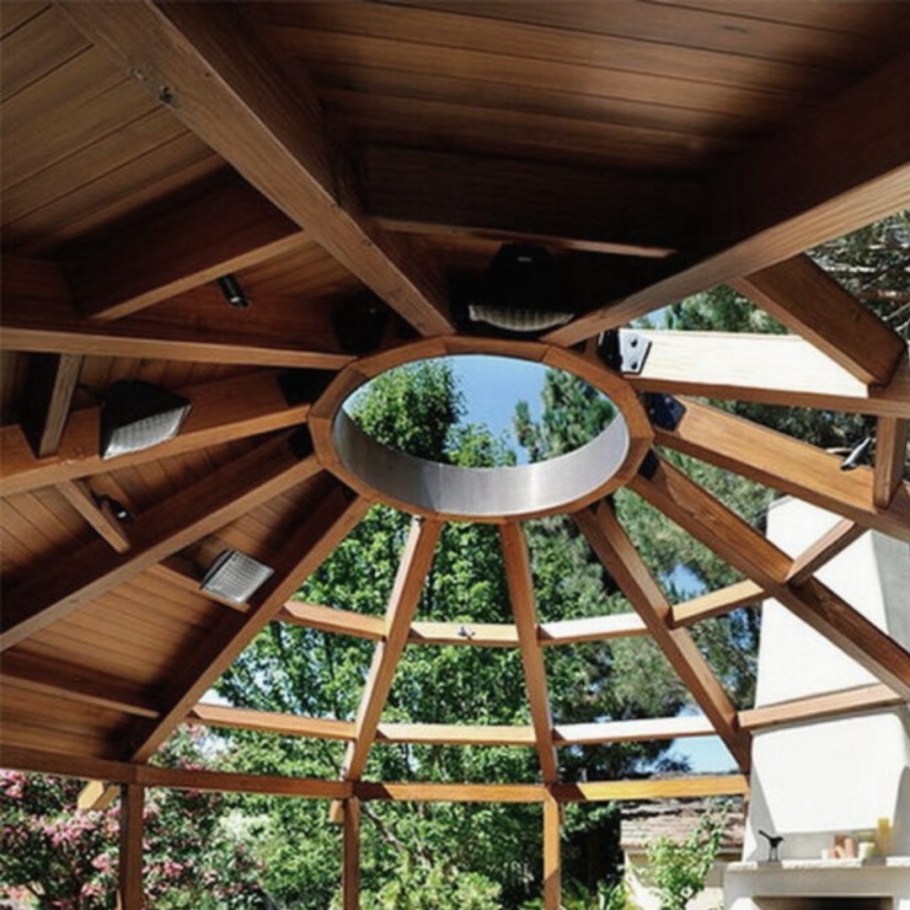 Круглая беседка