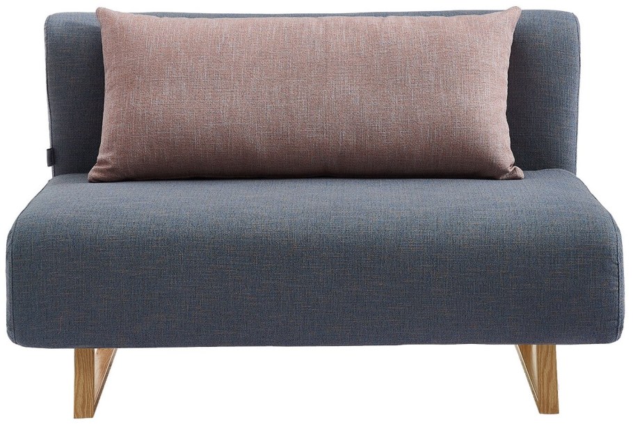 Диван-кровать Rosy 2-х местный синий/коралловый