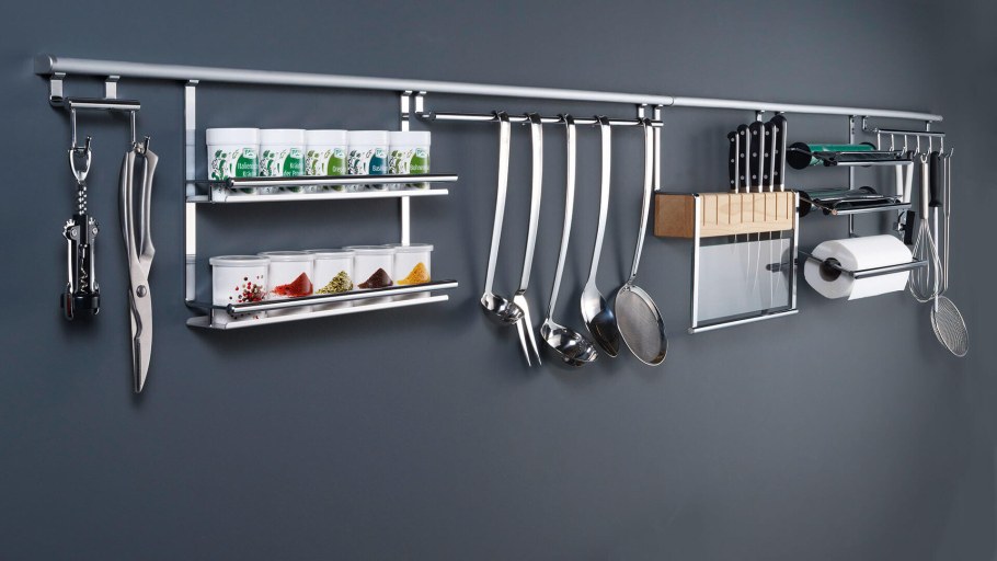 Полки для рейлинга на кухню