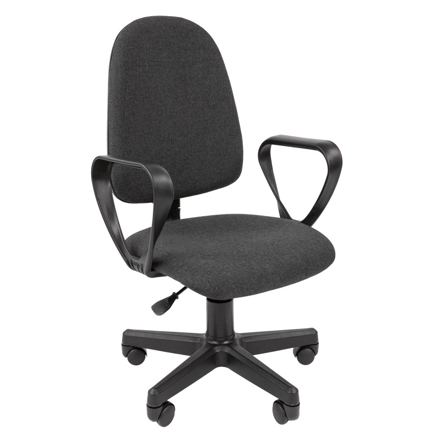 Офисное кресло стандарт Престиж Россия ткань с-3 черный