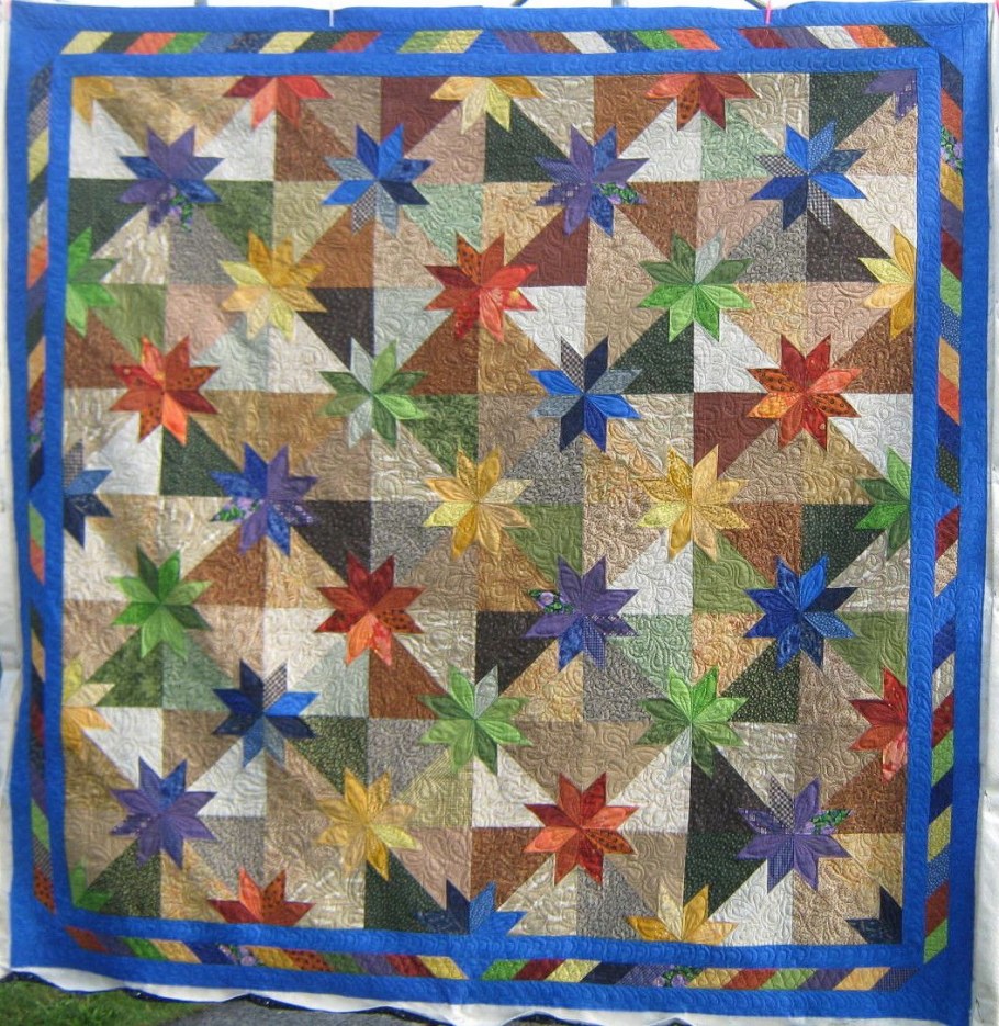 Пэчворк блок Каирская звезда