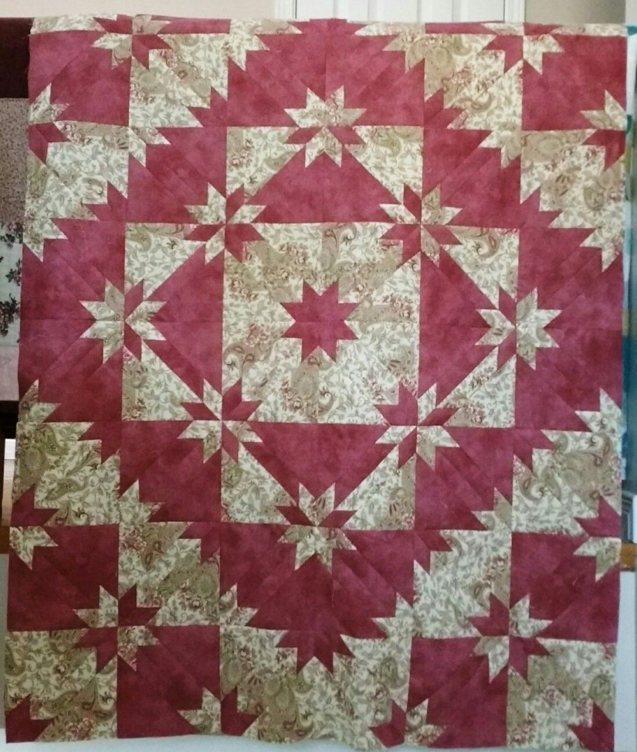 Лоскутное шитье звезда охотника