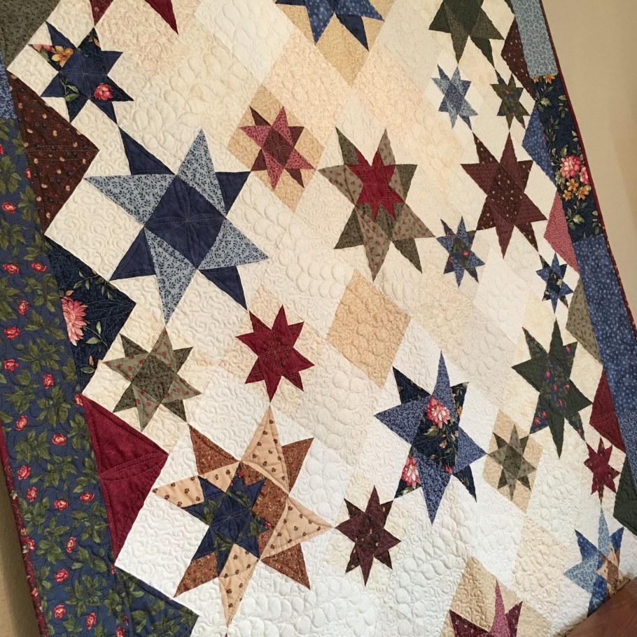 Лоскутное одеяло звезда охотника