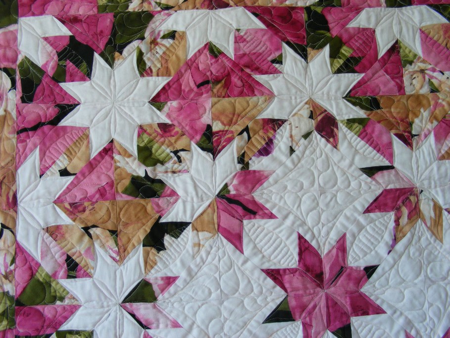 Пэчворк одеяло звезда охотника