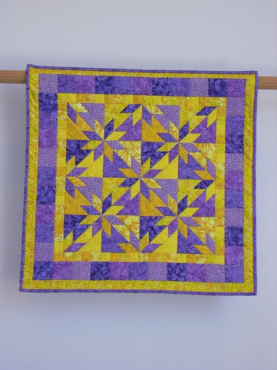 Звезда охотника лоскутный блок