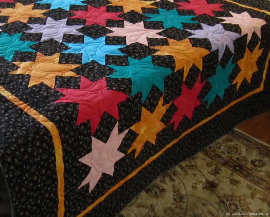 Лоскутное одеяло звезда охотника