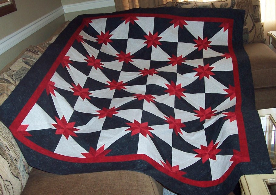 Лоскутное одеяло звезда охотника