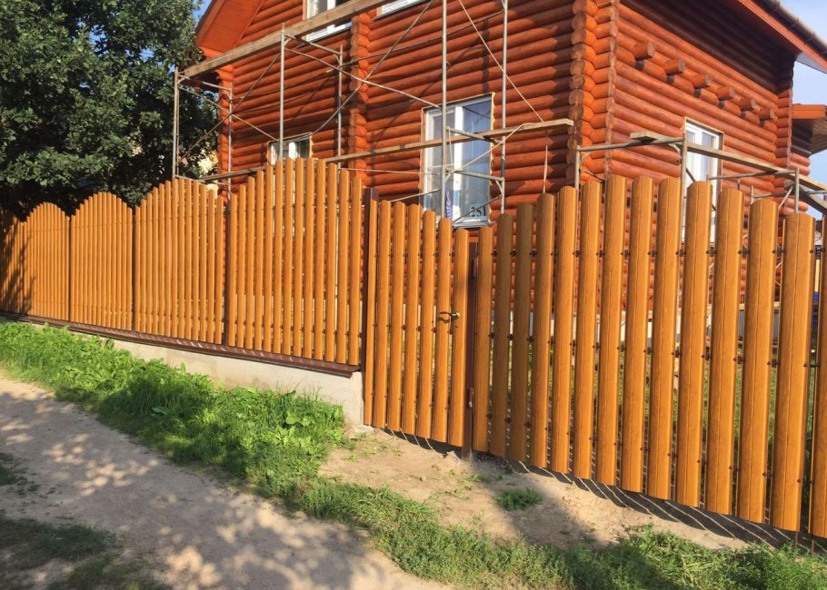 Деревянные заборы и ограждения
