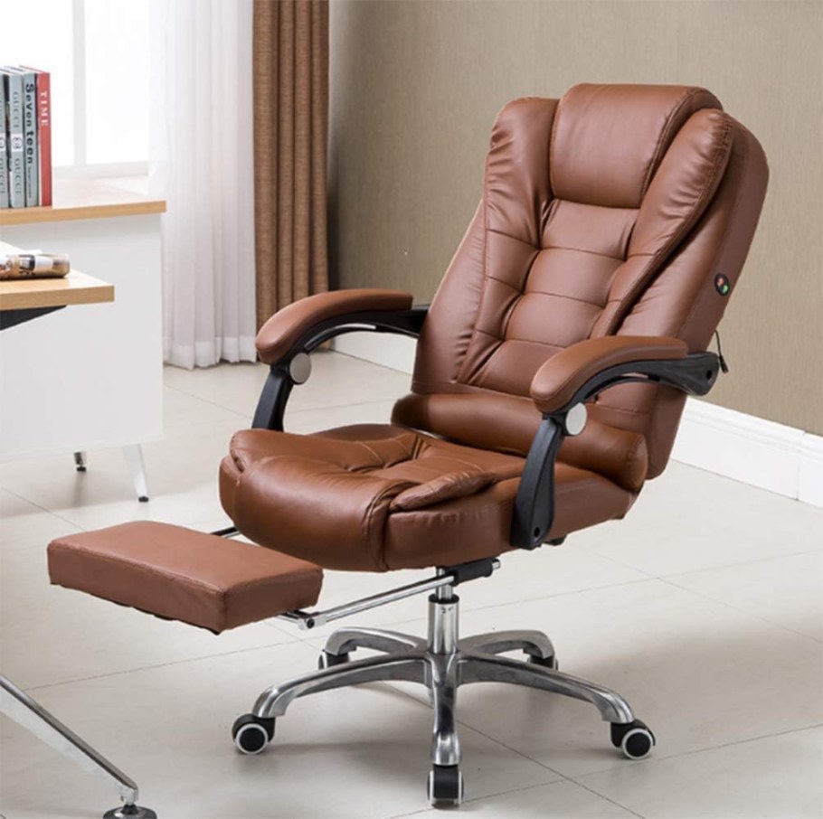Кресло кожаное офисное