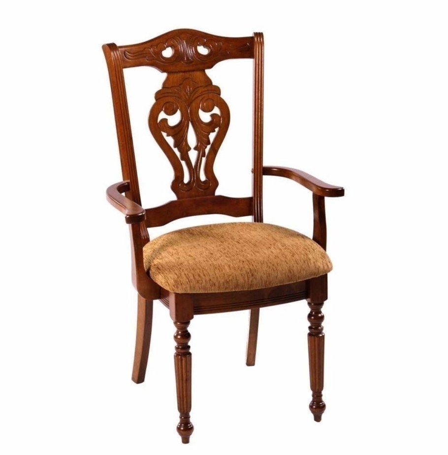 Стул Legend MK-1206-TB С подлокотниками ткань ТХ-8в (бордо)