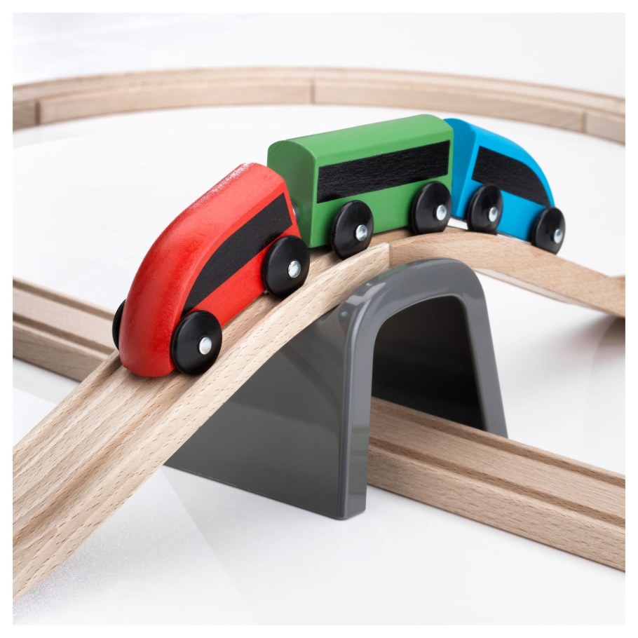 Деревянная железная дорога икеа ЛИЛЛАБУ