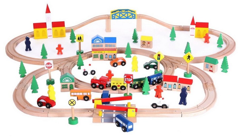 Eco Toys стартовый набор "железная дорога", hjd93664